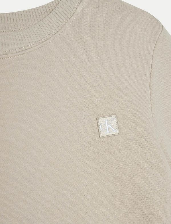 Maglia in felpa Calvin Klein - sabbia
