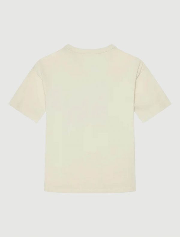 T-shirt manica corta Calvin Klein - panna