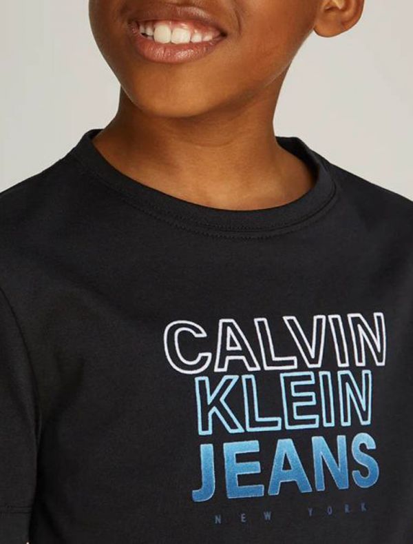 T-shirt manica corta Calvin Klein - black