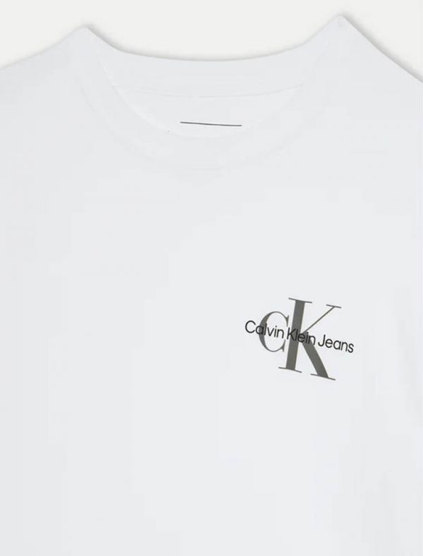 T-shirt manica corta Calvin Klein - white