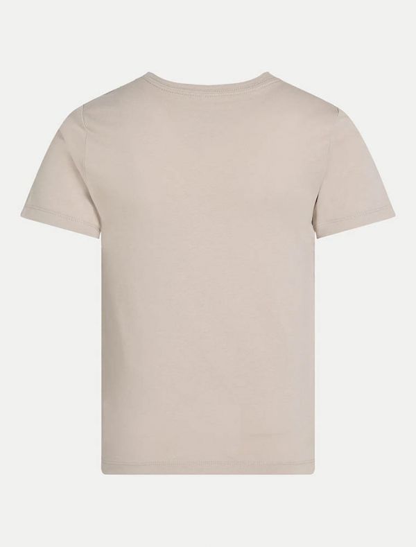 T-shirt manica corta Calvin Klein - sabbia