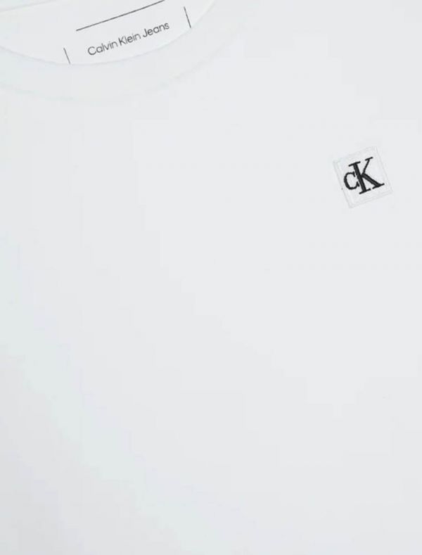 T-shirt manica corta Calvin Klein - white