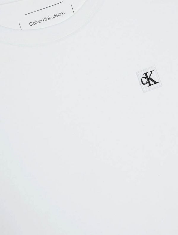 T-shirt manica corta Calvin Klein - white