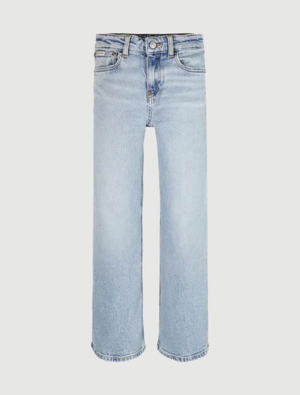 Pantalone jeans Calvin Klein - light blue denim