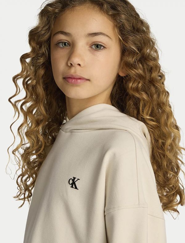 Maglia in felpa Calvin Klein - panna