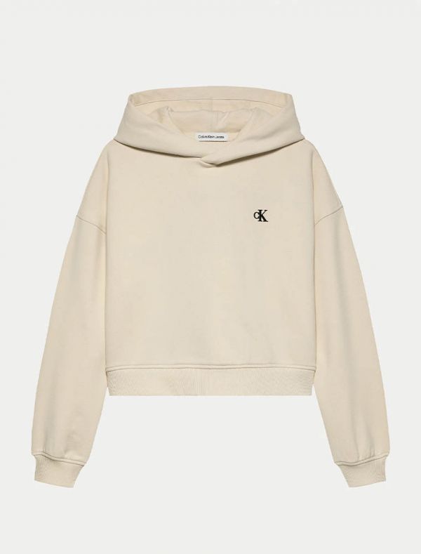 Maglia in felpa Calvin Klein - panna