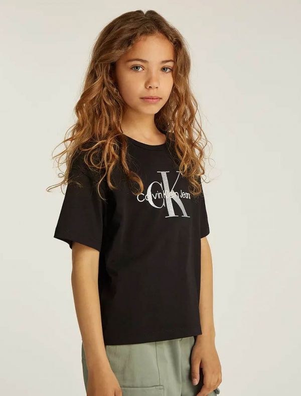 T-shirt manica corta Calvin Klein - black