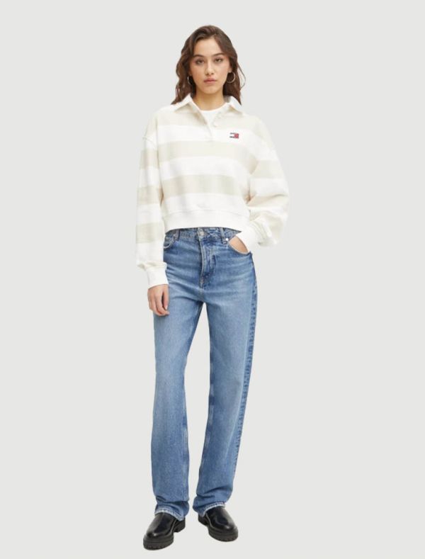 Maglia manica lunga Tommy Jeans - beige