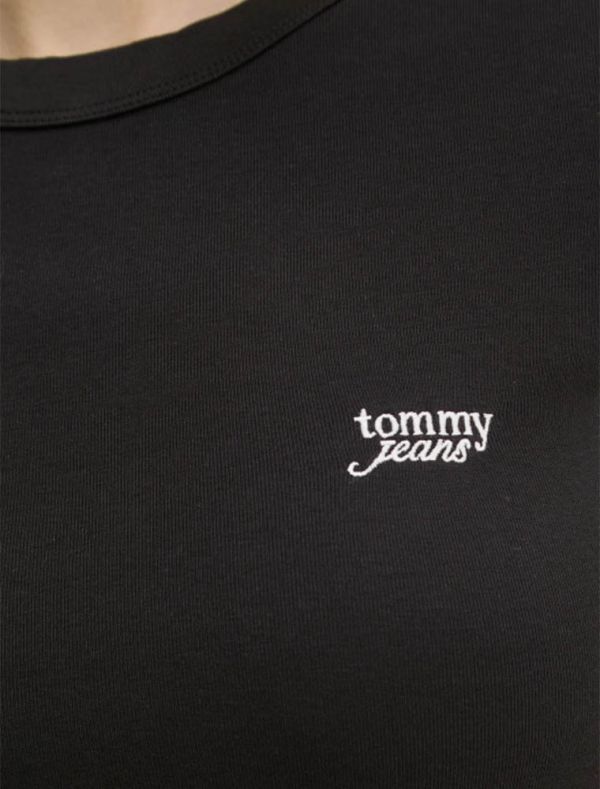 T-shirt manica corta Tommy Jeans - black
