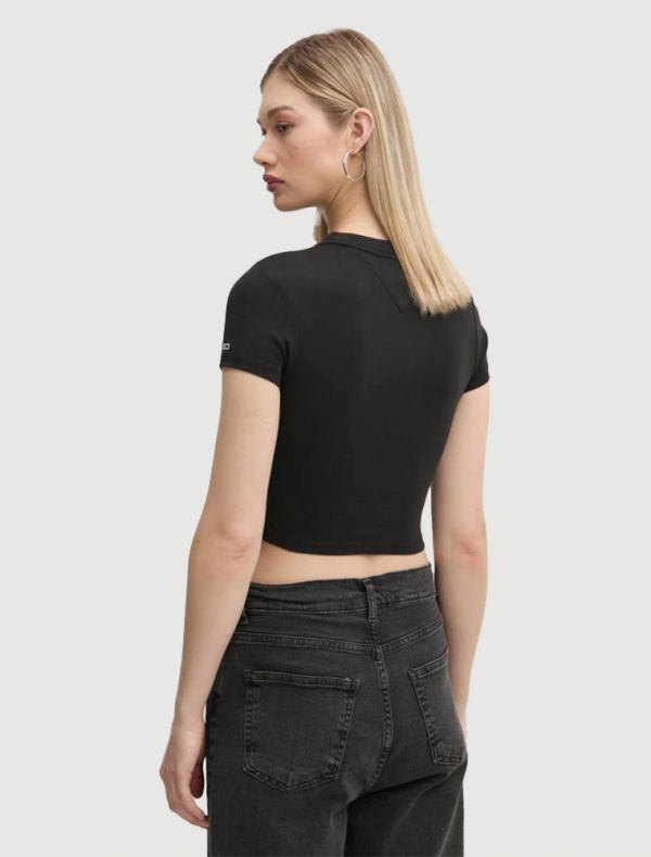 T-shirt manica corta Tommy Jeans - black