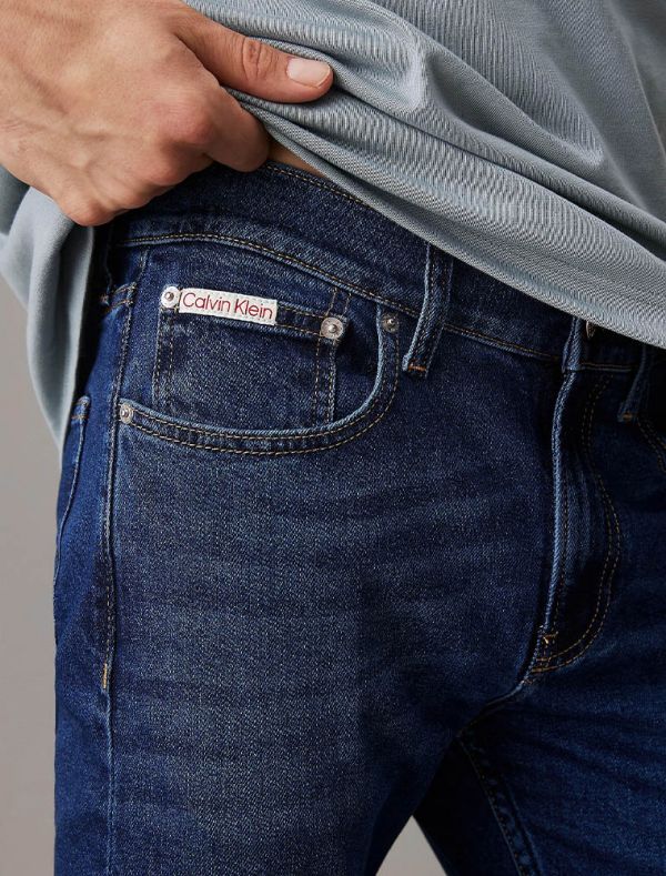 Pantalone jeans Calvin Klein - dark denim