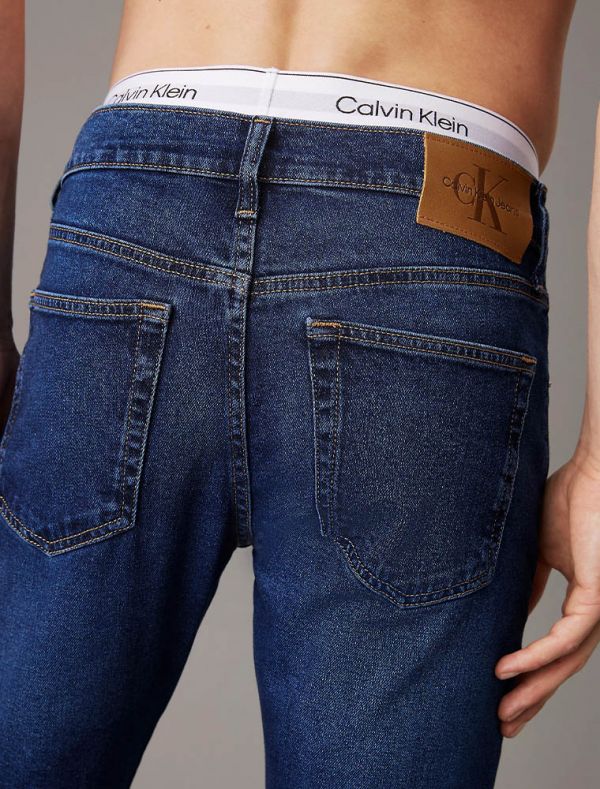 Pantalone jeans Calvin Klein - dark denim