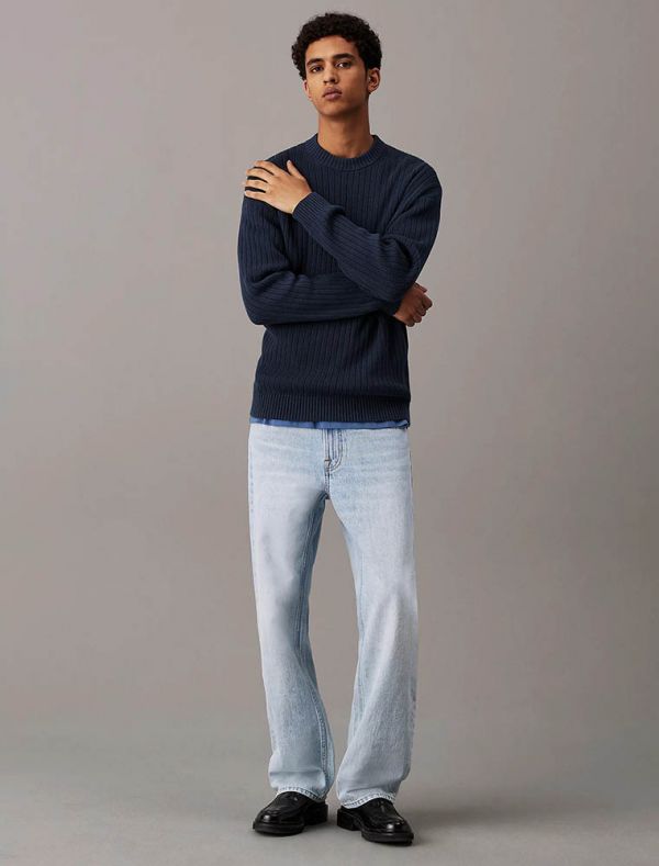 Pantalone jeans Calvin Klein - denim chiaro
