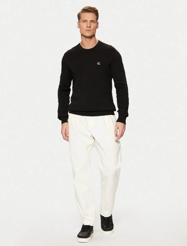 Maglia manica lunga Calvin Klein - black