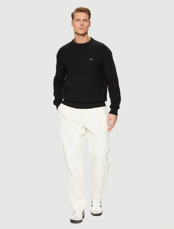 Maglia manica lunga Calvin Klein - black