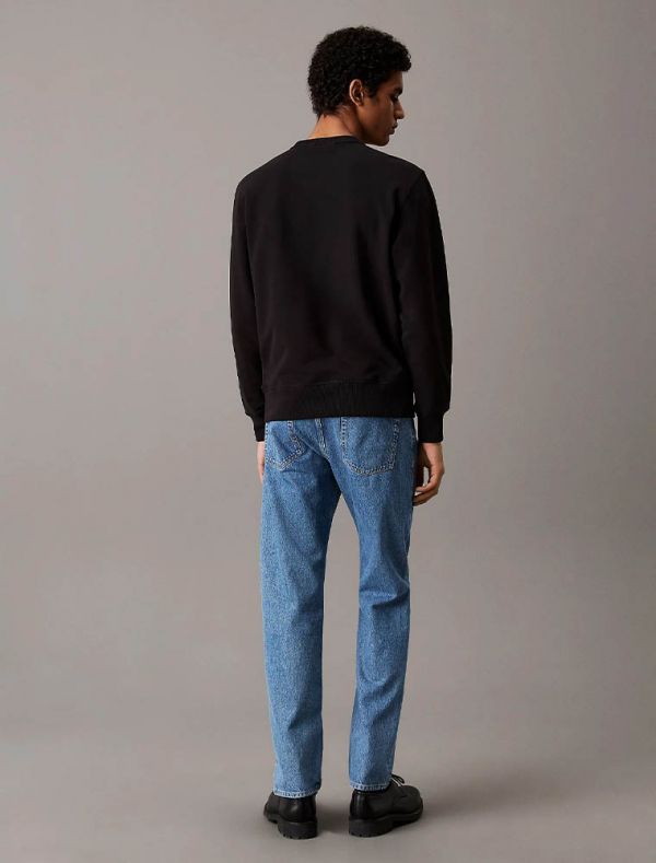 Maglia in felpa Calvin Klein - black