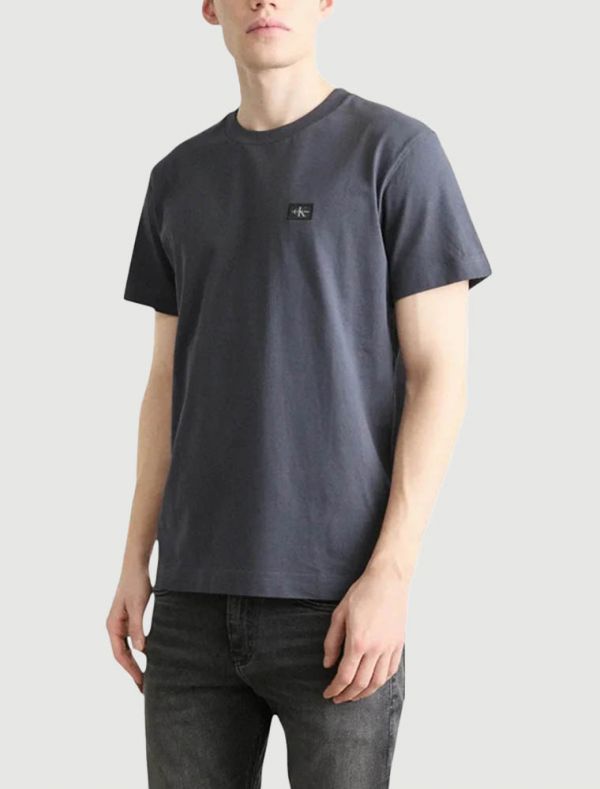 T-shirt manica corta Calvin Klein - blu scuro