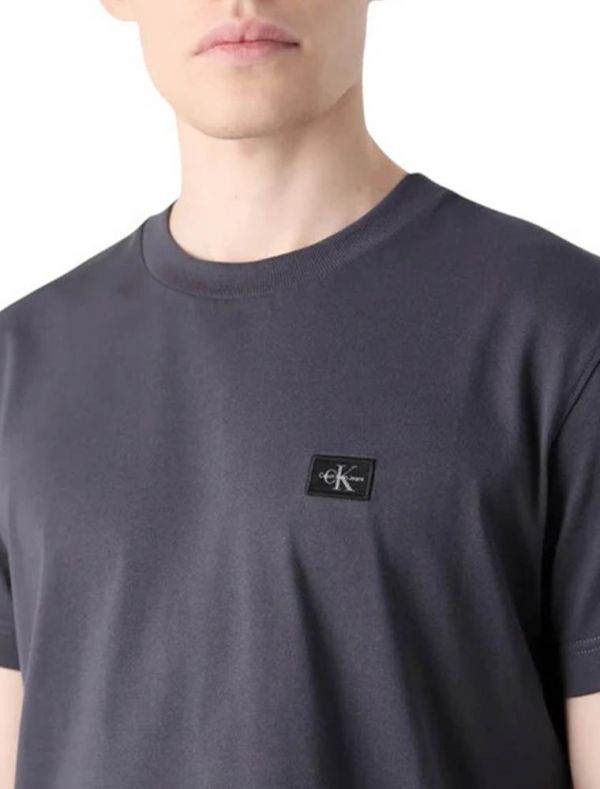 T-shirt manica corta Calvin Klein - blu scuro