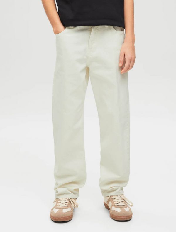 Pantalone jeans Jack & Jones - white