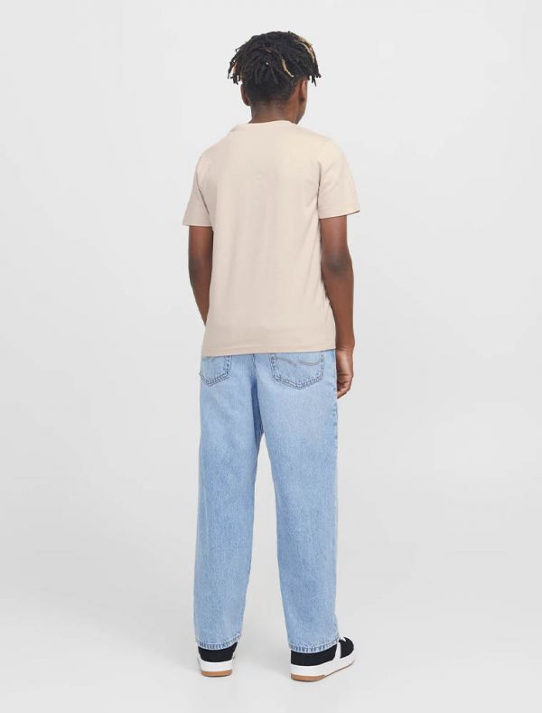 T-shirt manica corta Jack & Jones - beige