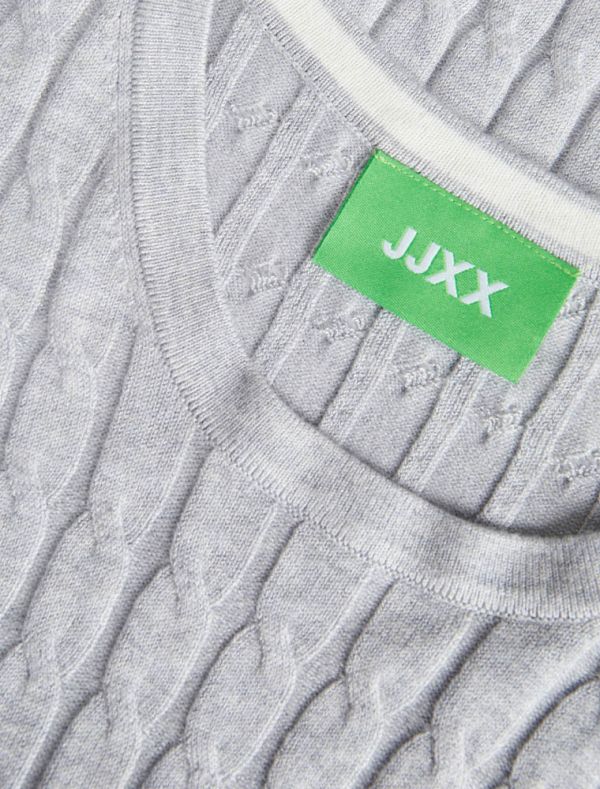 Maglia manica lunga Jjxx - light grey melange