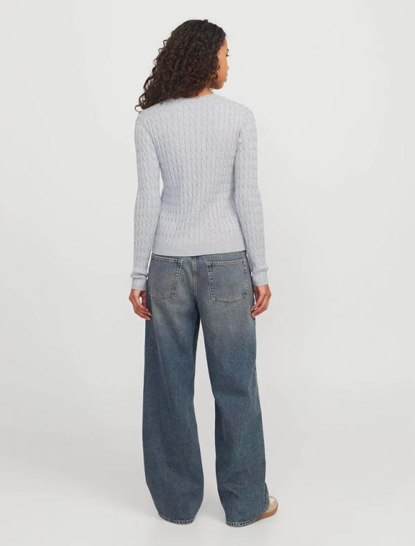 Maglia manica lunga Jjxx - light grey melange