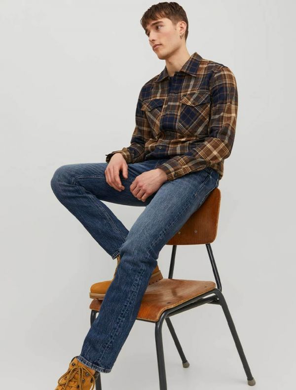Pantalone jeans Jack & Jones - blu denim