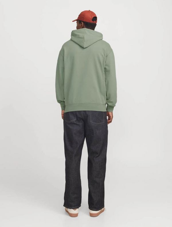Maglia in felpa cappuccio Jack & Jones - green