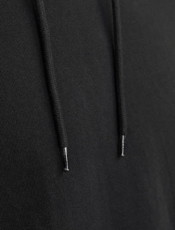 Maglia in felpa cappuccio Jack & Jones - black