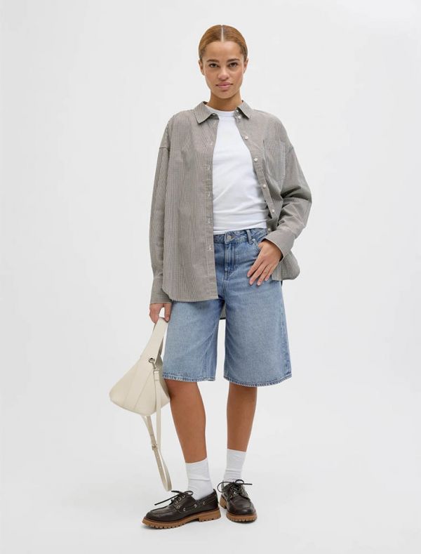 Bermuda jeans Jjxx - light blue denim