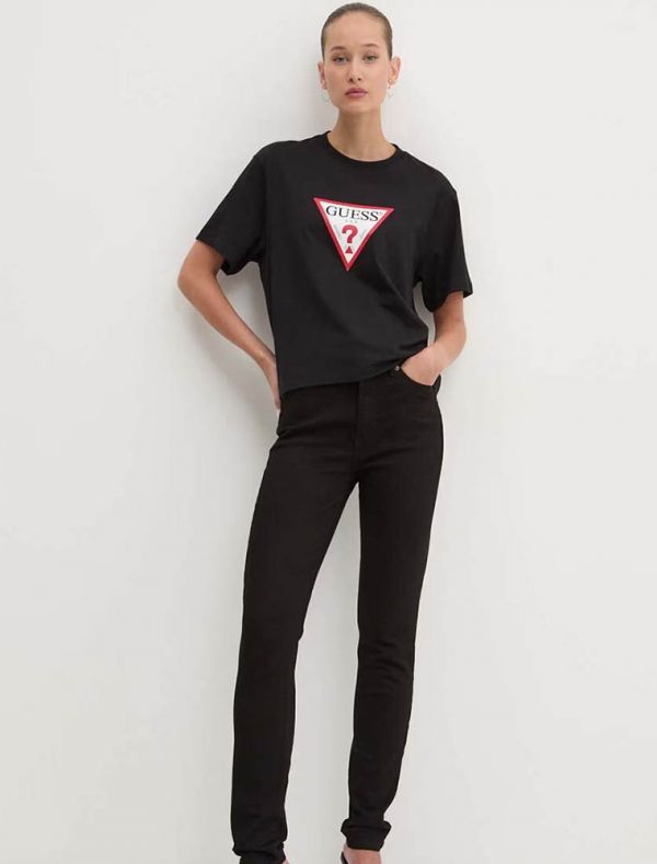 Pantalone jeans Guess Jeans - nero