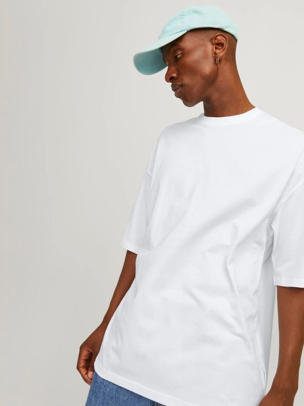 T-shirt manica corta Jack & Jones - white