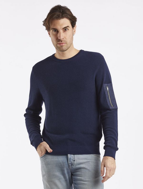 Maglia manica lunga Antony Morato - blu navy