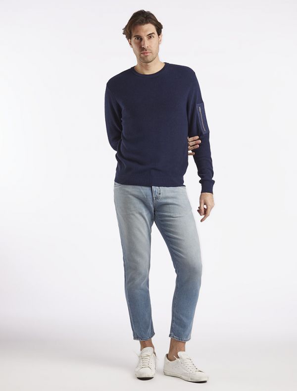 Maglia manica lunga Antony Morato - blu navy