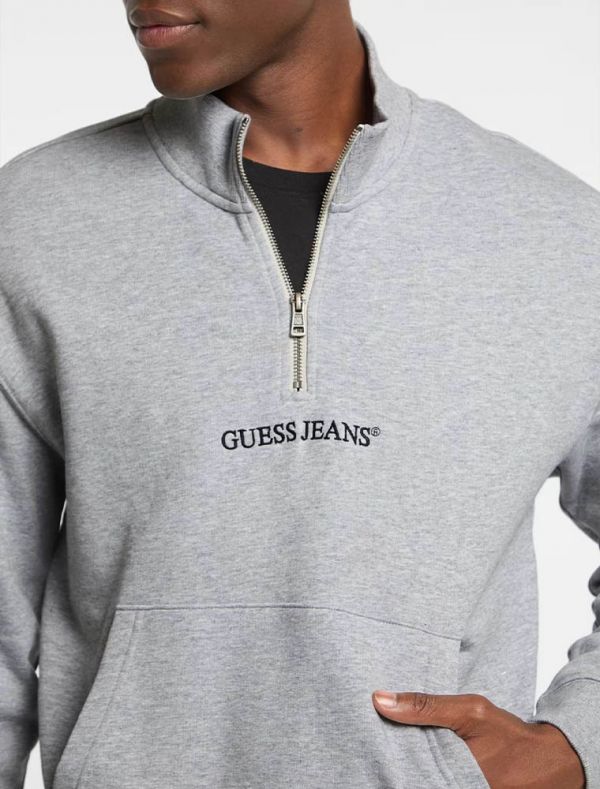 Maglia in felpa Guess Jeans - medium grey melange