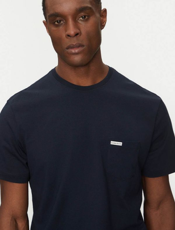 T-shirt manica corta Guess Jeans - blu