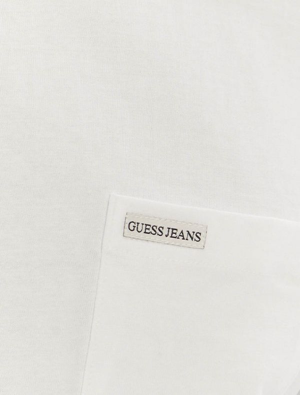 T-shirt manica corta Guess Jeans - white