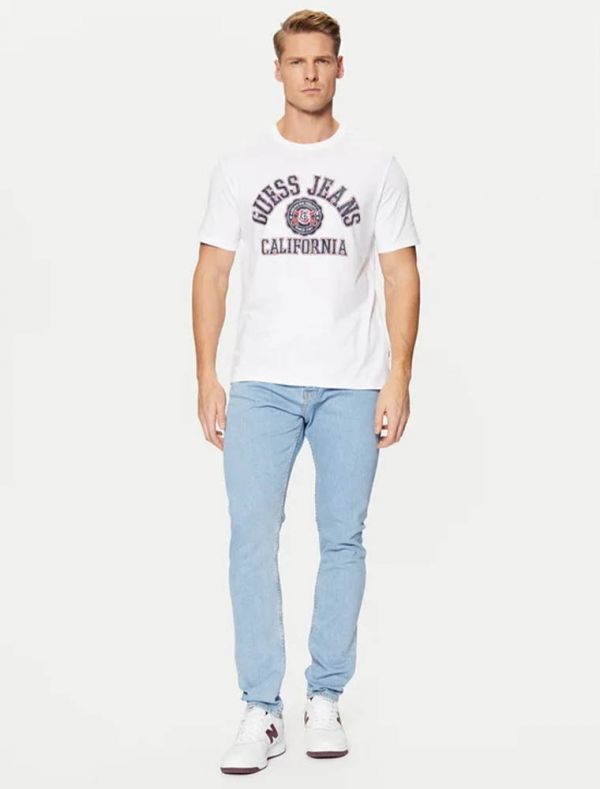 T-shirt manica corta Guess Jeans - white
