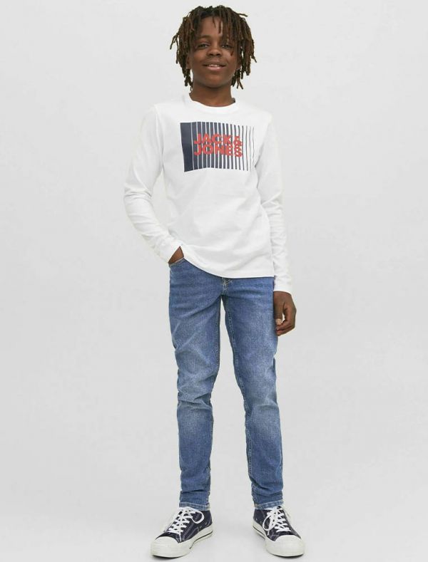 Pantalone jeans Jack & Jones - denim blu