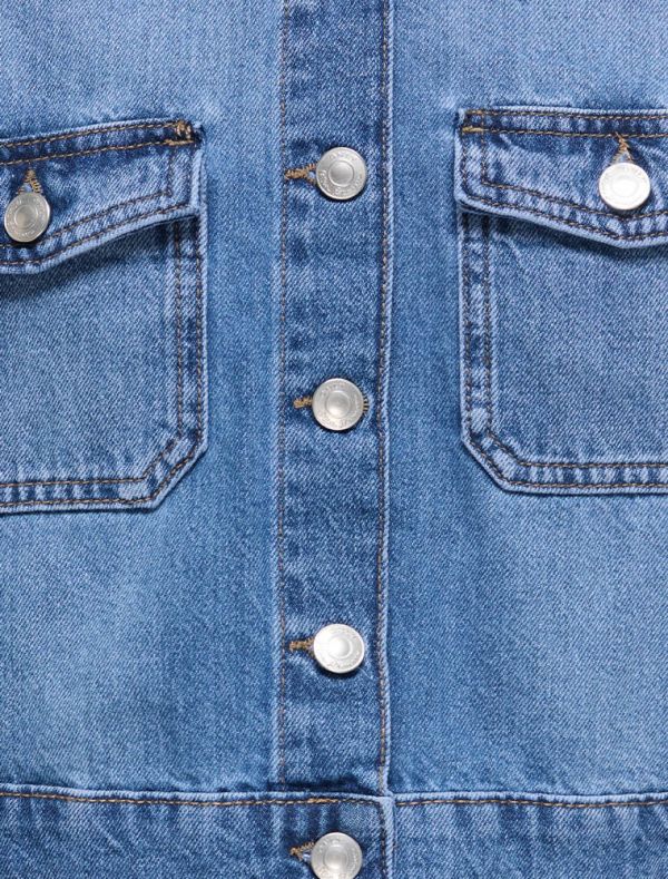 Giubbino in jeans Only - denim blu