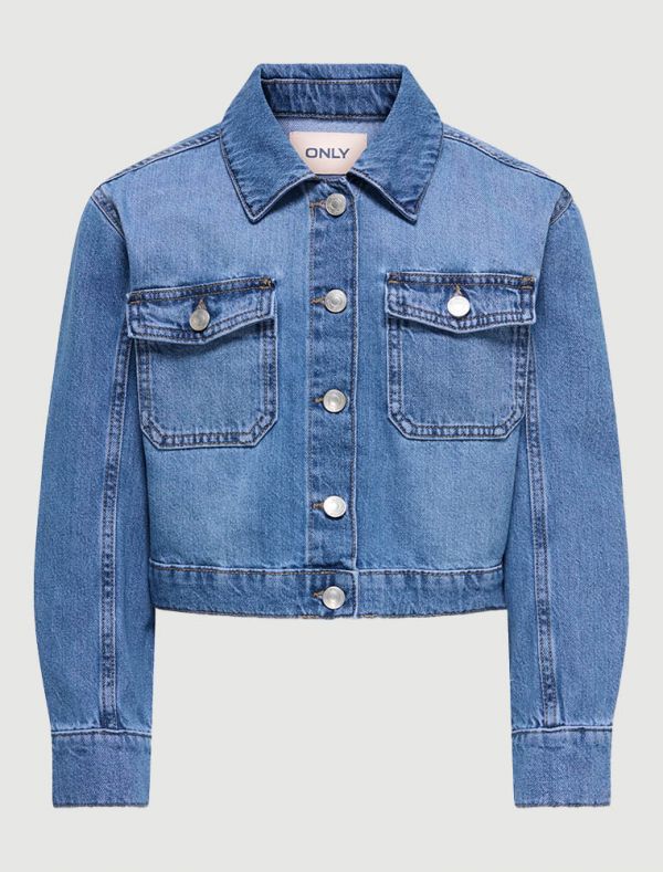 Giubbino in jeans Only - denim blu