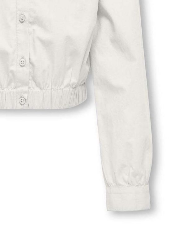 Camicia manica lunga Only - cloud dancer