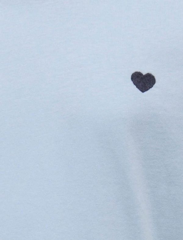 T-shirt manica corta Only - azzurro