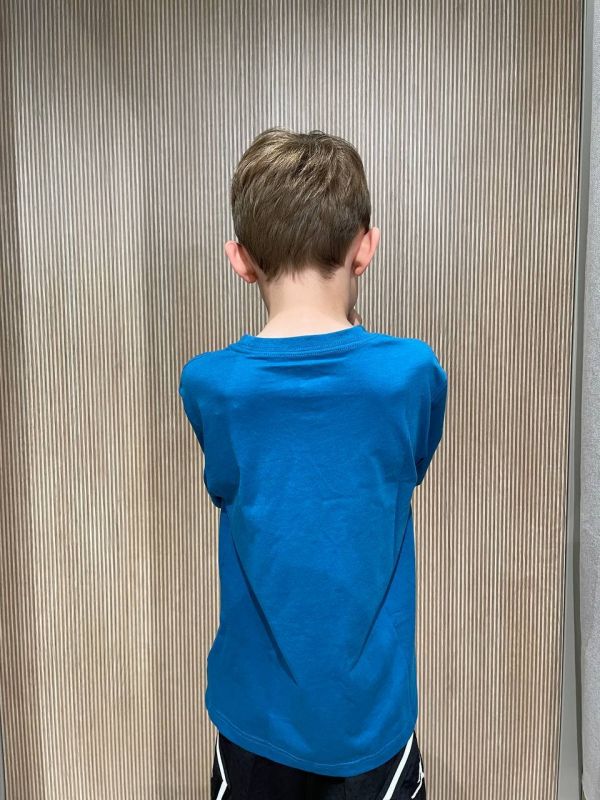 T-shirt manica corta sportiva Jordan - avio