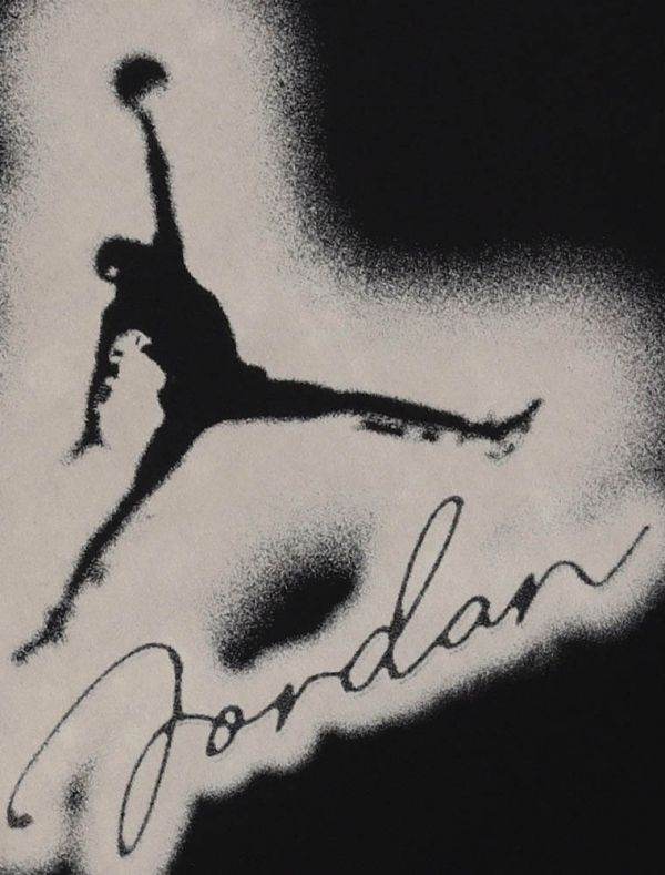T-shirt manica corta sportiva Jordan - nero
