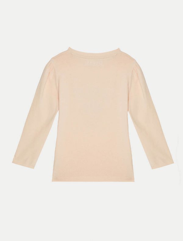 T-shirt manica lunga Guess - rosa