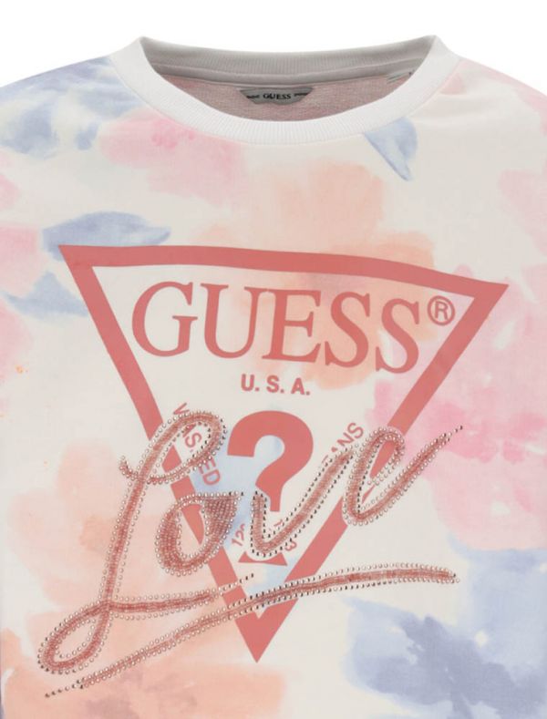 Maglia in felpa Guess - flowers