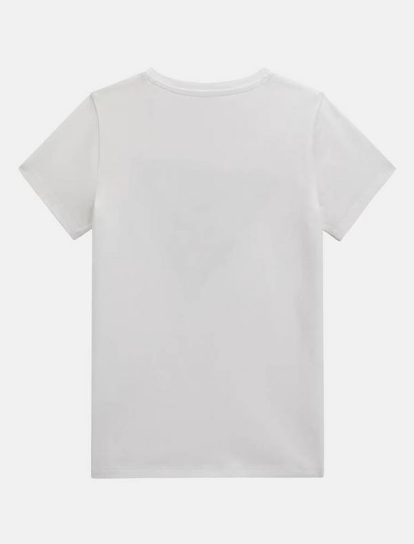 T-shirt manica corta Guess - bianco