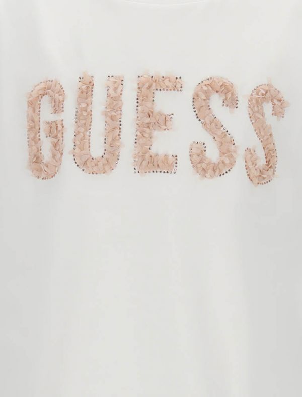 T-shirt manica corta Guess - bianco