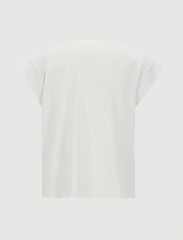T-shirt manica corta Guess - bianco